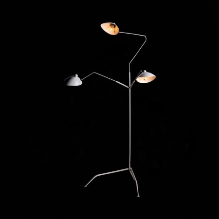 The floor lamp ST LUCE. SL305.505.03. SPRUZZO. 3x60 watts, E27, 155x155x205 cm, white color-3