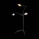 The floor lamp ST LUCE. SL305.505.03. SPRUZZO. 3x60 watts, E27, 155x155x205 cm, white color