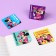 Magnetic bookmarks for books on the postcard "The most charming", Minnie Mouse