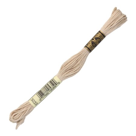 The threads of the DMC 117 (3033), 12 pcs. packaged