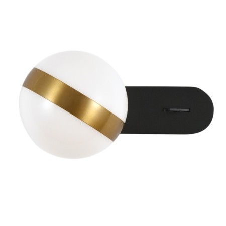 Bra Arte Lamp Furud A2125AP-1BK, LED, 6 W, 20x14x5 cm, 300 lm, black