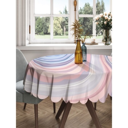 The tablecloth “Abstraction”, round, Saten, d = 150 cm