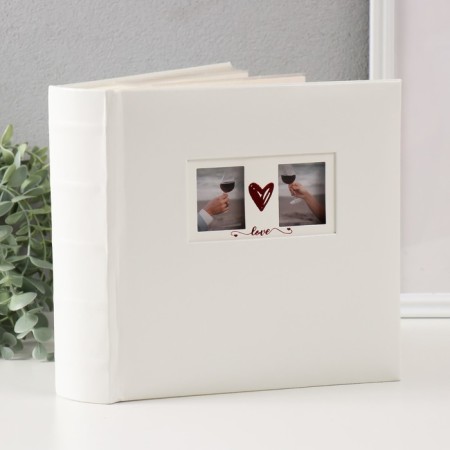 Photo album for 200 photos "White" 10x15 cm-1