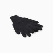 Gloves double, black color, river 20