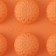 Silicone form for baking "Flowers. Chrysanthemum ", 29 × 17 × 2 cm, 15 cells, orange color