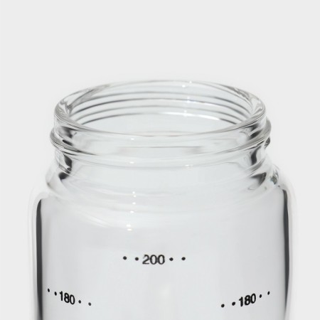 Glass bottle for sauces and oils with a measured scale Magistro Mist, 200 ml, 5.5 × 17.5 cm-8