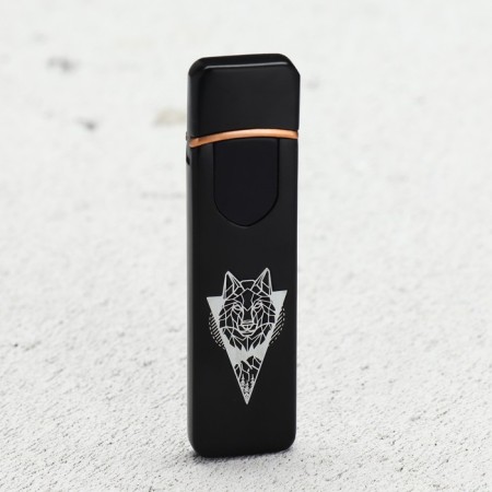Electronic “Wolf” lighter, 2.3 x 8.3 cm.-1