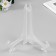 Salt stand 25 cm, transparent ， for plates d = 25-30 cm