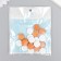 Beads for creativity wood "flat circle" set of 20 pcs white, orange 0.4x1.5x1.5 cm