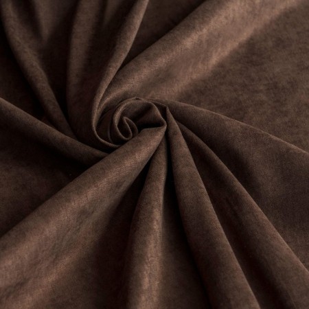 Set of curtains "Soft", size 240 x 270 cm - 2 pcs, grab - 2 pcs, color wenge-1