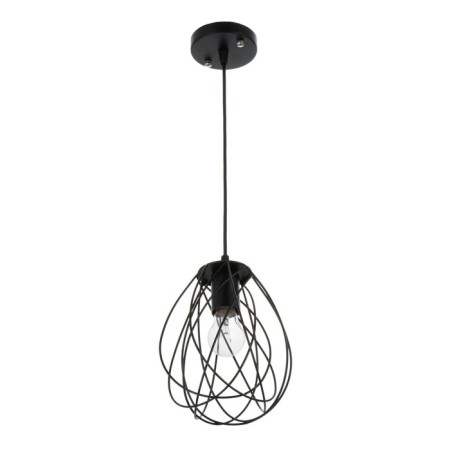 Bayerlux lamp "Billy" E27 40W black 18x18x20-120cm