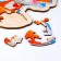 Figure puzzle in the frame "Cute Fox"
