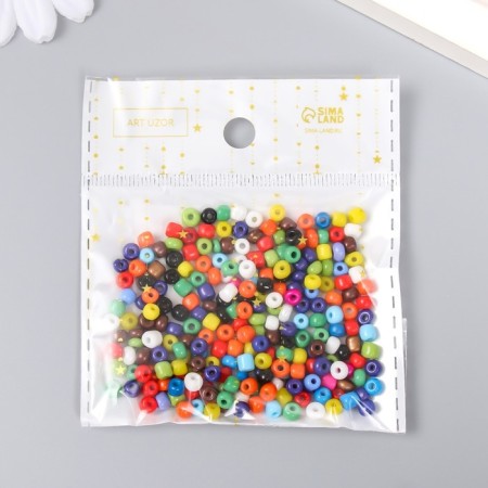 Beads "Assorted Color" 6 mm 20 g-4