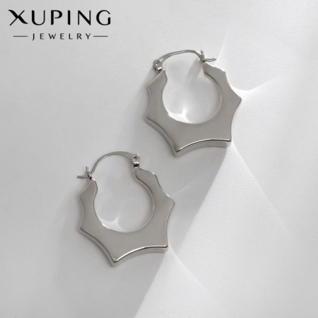 Earrings Metal Xuping shackles of voluptuousness, color silver