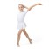 A swimsuit for gymnastics and dancing Grace Dance, p. 36, white color