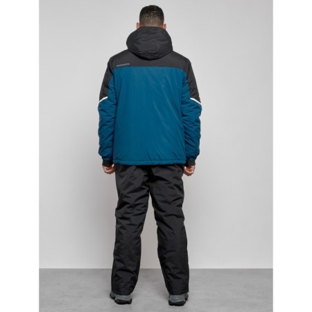Male winter ski costume, size 48, black color-3