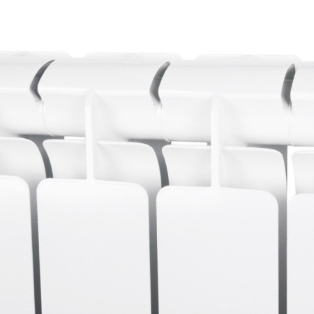 Aluminum radiator Stout Bravo, 500 x 80 mm, 9 sections, side connection-3