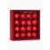 A set of soap roses in a box 16 pieces, red and white