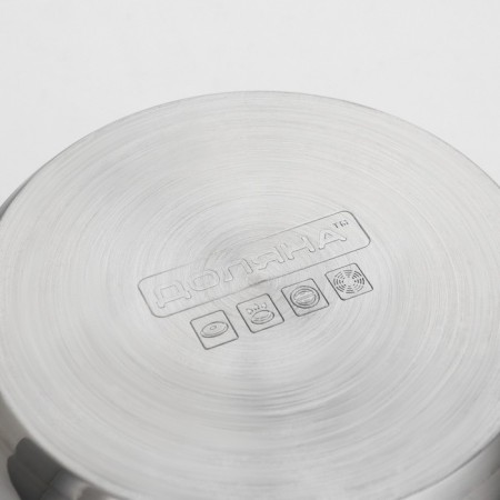 Stainless steel pan with a lid of the standard "Standard", 3 l, d = 20 cm-11