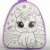Children's backpack "Magic Unicorn", 23*20.5 cm, lightning department