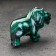 Souvenir "Leo middle", natural malachite