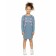 Dress for girls, height 92 cm, gray color