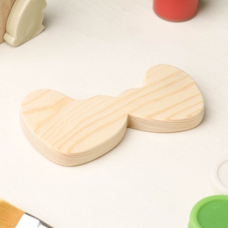 Harvesting for creativity "Hearts of the Hugs", 11 x 6 x 1.2 cm, pine-2