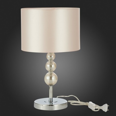 Evoluce bedside lamp. Sle105704-01. Ramer. 1x40 W, E14, 26x26x44.5 cm, chromium color-4