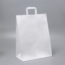 Crafts, white, flat handle, 32 x 18 x 43 cm 70 g/m2