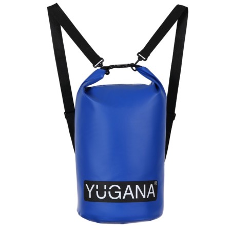 Yugana Germushka, PVC, waterproof 40 liters, two belts, blue-14