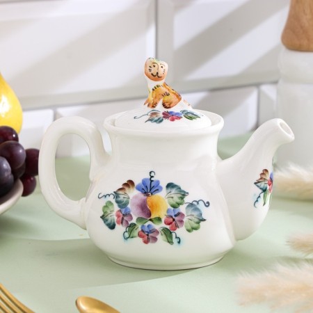 Khutorok kettle, 0.36 l, 15.5 × 10 × 13 cm, 1 variety, auth. Kunakhovets O.P