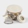 Keramic teapot with a metallic sieve "Vera", 900 ml