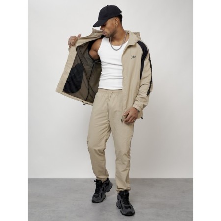 Sports suit men's, size 48, beige color-12