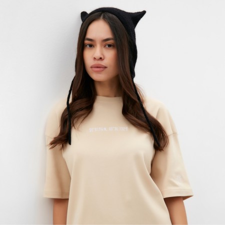 Women's T -shirt Mist Coordinates p. L-XL, beige-2
