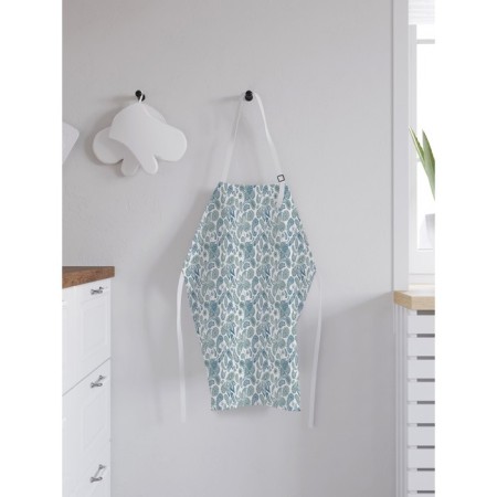 Apron kitchen with a photo print "Flower print", adjustable, size OS-1