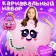 Carnival set "Cute Ghost": cape, bag, pink