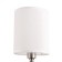 Wall lamp 40W, 1HE14, 30x13 cm, nickel