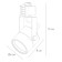 Car lamp Arte Lamp Mizar A1311PL-1BK, GU10, 50 W, 6x8x15 cm, black