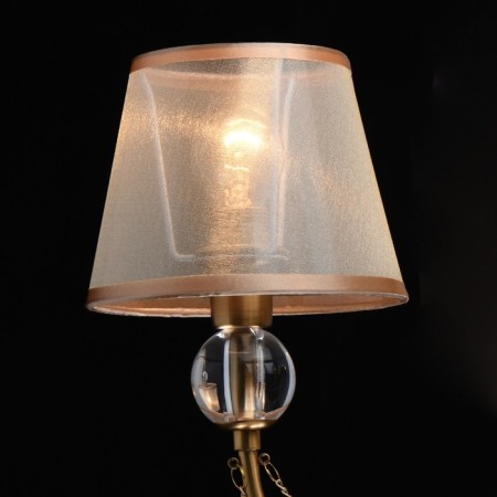 Chandelier "Federica", 8x40W E14, color gold-3