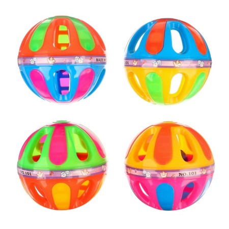 Rattle "Bright ball", color mix, crush me-6