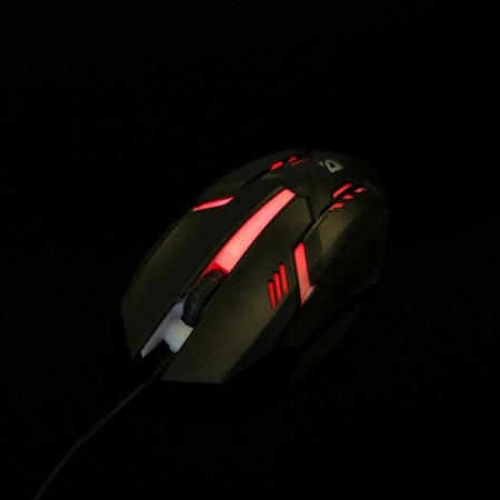 Mouse Defender Cyber ​​MB-560L, game, optical, backlight, 3 buttons, 1600 dpi, black-6
