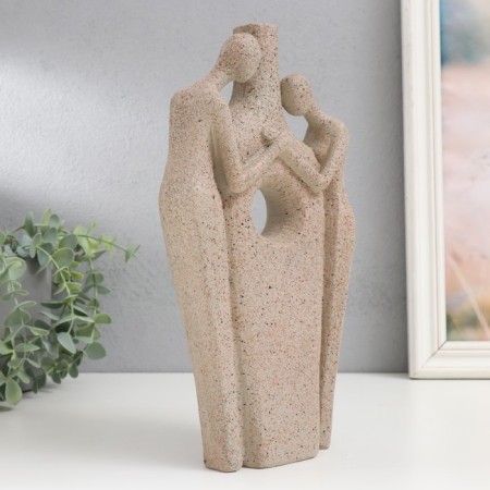 Souvenir Polystone Vazon "Sandless people. Vesse for two" 28.5x14x5 cm-1