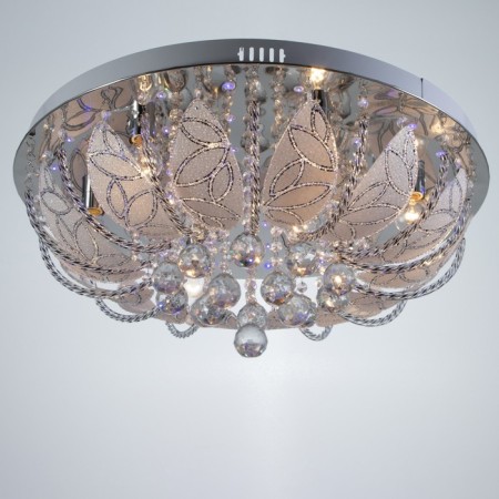 Chandelier 55652/600 CR chrome 8x40W E14 LED-RBP PDU 60x60x27cm-1