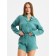 Комплект женский (рубашка, шорты) KAFTAN Basic р. 40-42 зеленый