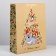 Laminated vertical "Friendly Round dance", L 31 x 40 x 11.5 cm, New Year
