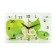 Carty clock is wall-mounted, interior "apple", silent, 30 x 20 cm