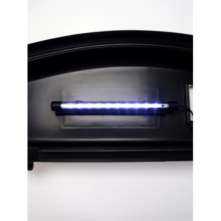 Aquarium "TV" with a lid, 55 liters, 63 x 25 x 36/41 cm, bleached oak-9