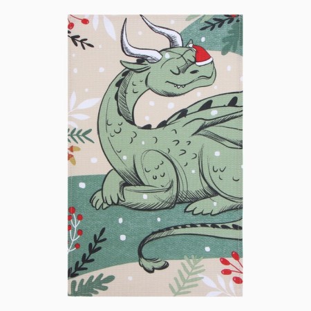 Dolyana towel "New Year's mood" 28x46 cm, 100% hl, waffle 160 g/m2-1
