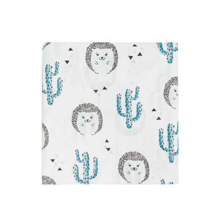 Pillowcase, size 40x60 cm, hedgehog print-5