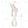 Children's toothbrush, teething - massager, silicone, from 3 months.